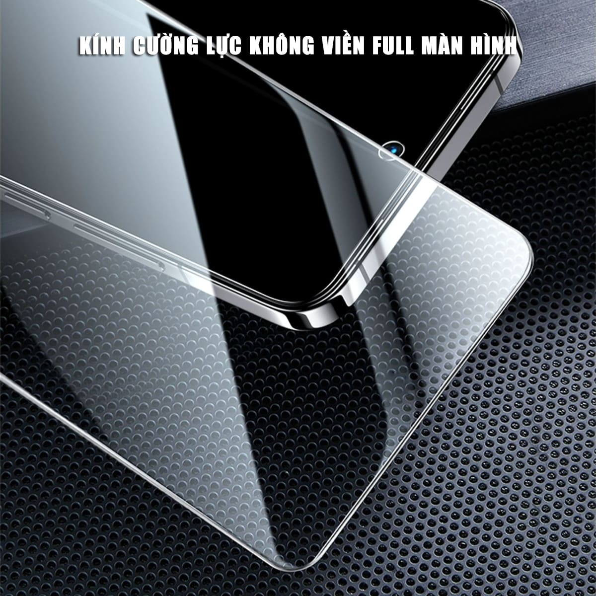 Kính cường lực Vivo iQOO Neo 8 Pro trong suốt full màn hình không viền nhận vân tay siêu âm chính hãng HYPER+