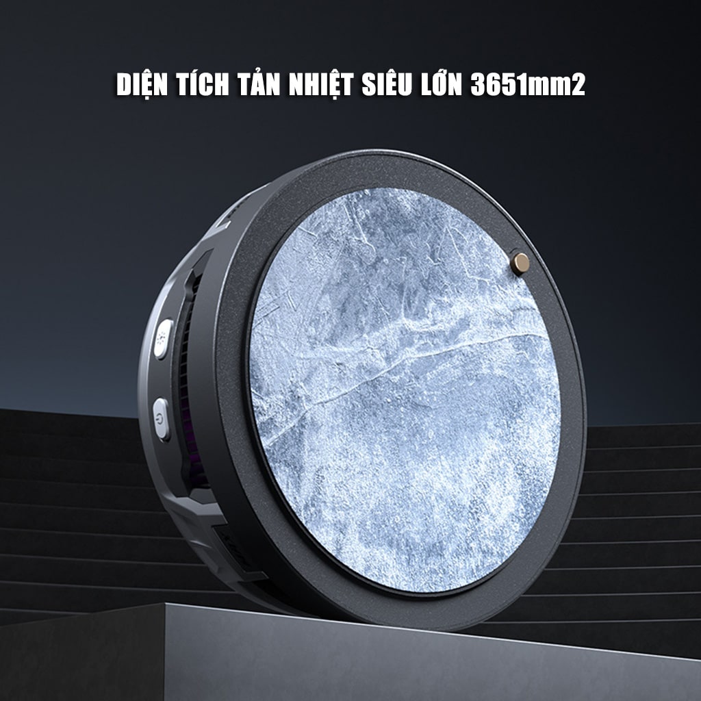 Quạt tản nhiệt ipad máy tính bảng sò lạnh Piva B2 Max có app điều khiển công suất 27W bảo vệ kép NTC kiểm soát nhiệt độ thông minh