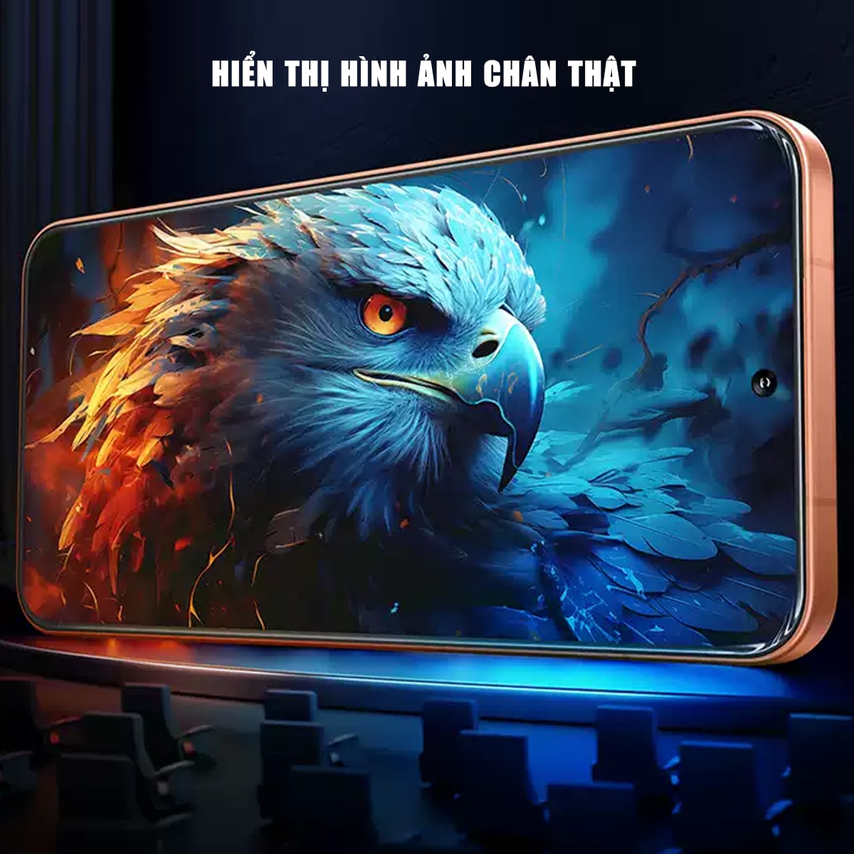 Kính cường lực Vivo iQOO Z10 Turbo Plus trong suốt full màn hình chính hãng Smart Devil