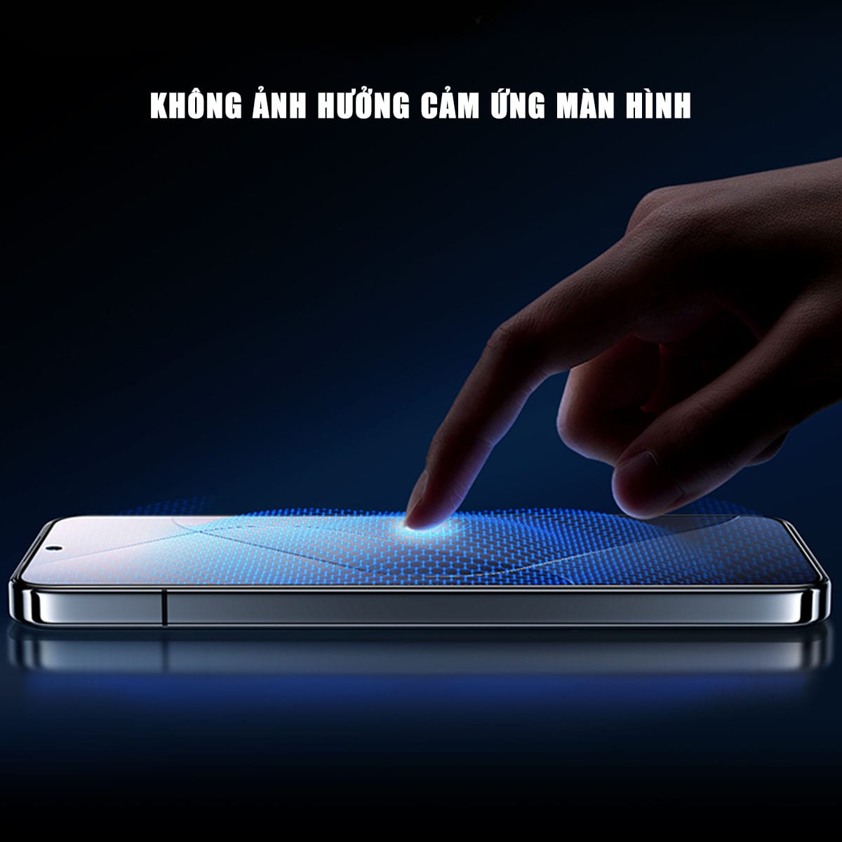 Kính cường lực Vivo iQOO Z10 Turbo Plus trong suốt full màn hình chính hãng Smart Devil