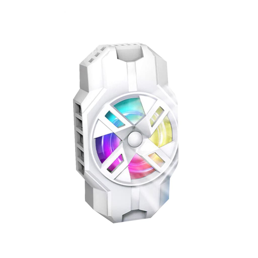 Quạt tản nhiệt điện thoại sò lạnh S3 màu trắng giá rẻ giảm nhiệt nhanh hỗ trợ tăng FPS Gaming Liên Quân PUBG FF