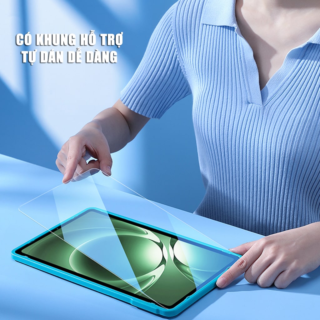 Kính cường lực Lenovo Legion Y700 2023 2024 2025 full màn hình chính hãng Smart Devil có khung hỗ trợ dán