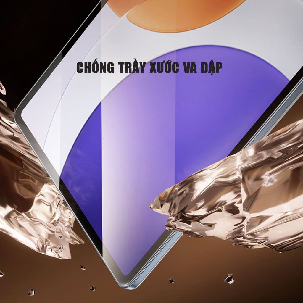 Kính cường lực Xiaomi Pad 7S Pro full màn hình chính hãng Smart Devil có khung hỗ trợ dán