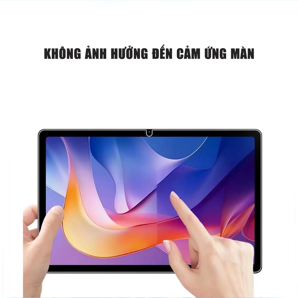 Kính cường lực Xiaomi Redmi Pad 2 full màn hình chính hãng Smart Devil có khung hỗ trợ dán