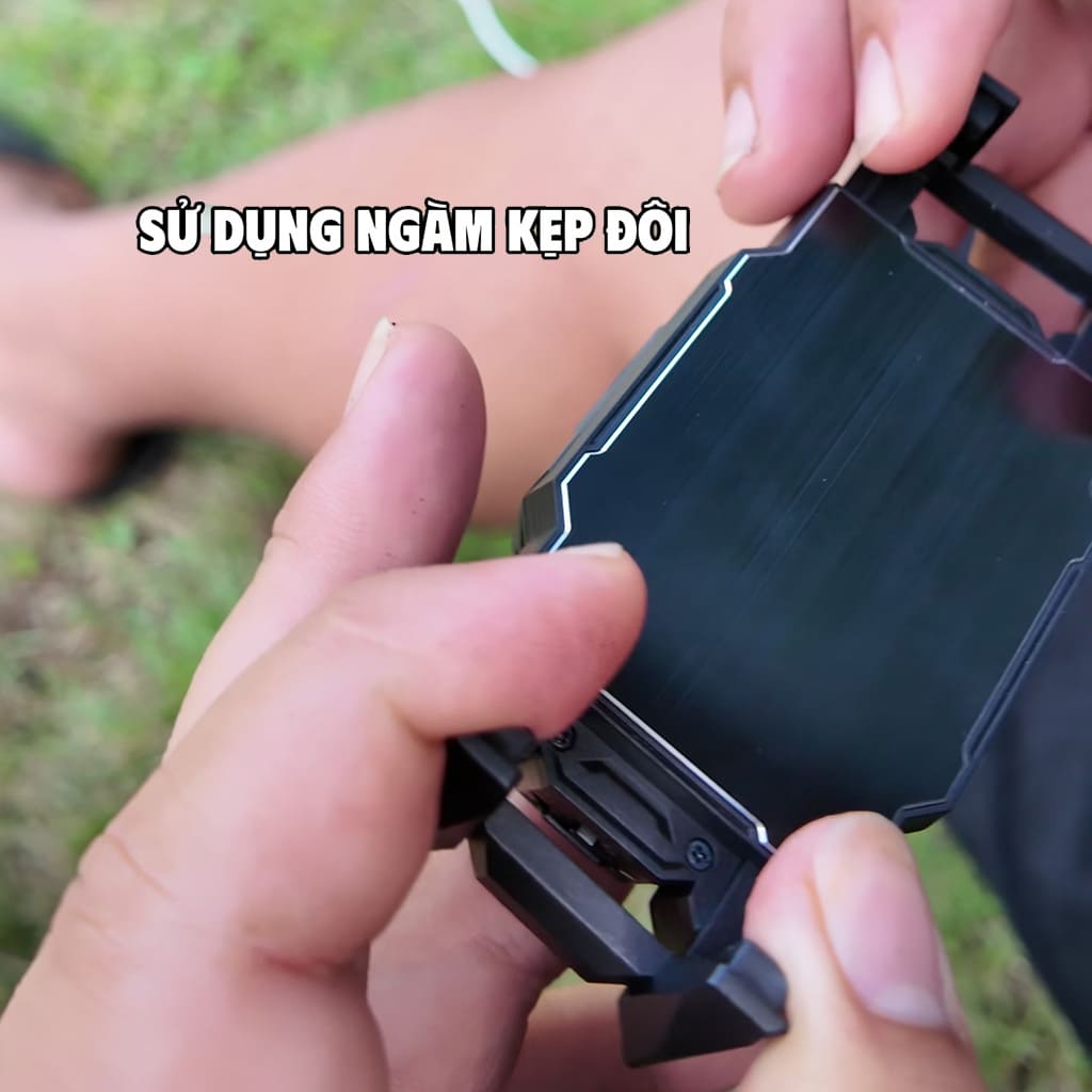 Quạt tản nhiệt điện thoại sò lạnh J42 Led RGB giảm nhiệt nhanh chơi game pubg freefire liên quân mobile