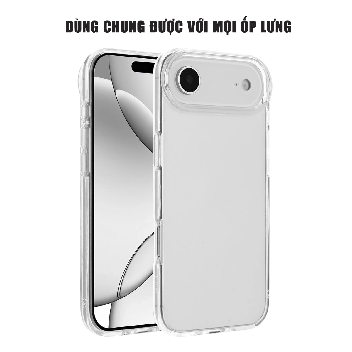 Kính cường lực Iphone 17 Air trong suốt full màn hình không viền Smart Devil