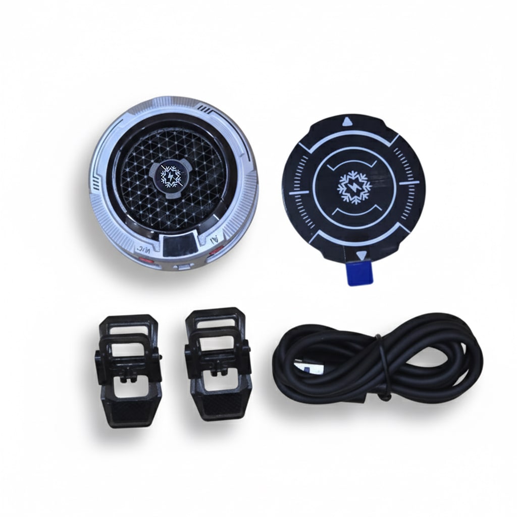 Quạt tản nhiệt điện thoại sò lạnh cao cấp TH18 Pro AI 24W kiểm soát nhiệt thông minh AI Led RGB làm lạnh không tụt FPS khi chơi game PUBG