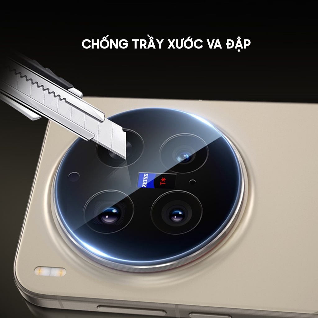Dán camera Vivo X300 Pro cường lực chống chói AR Anti-Reflection chống trầy xước va đập bảo vệ camera
