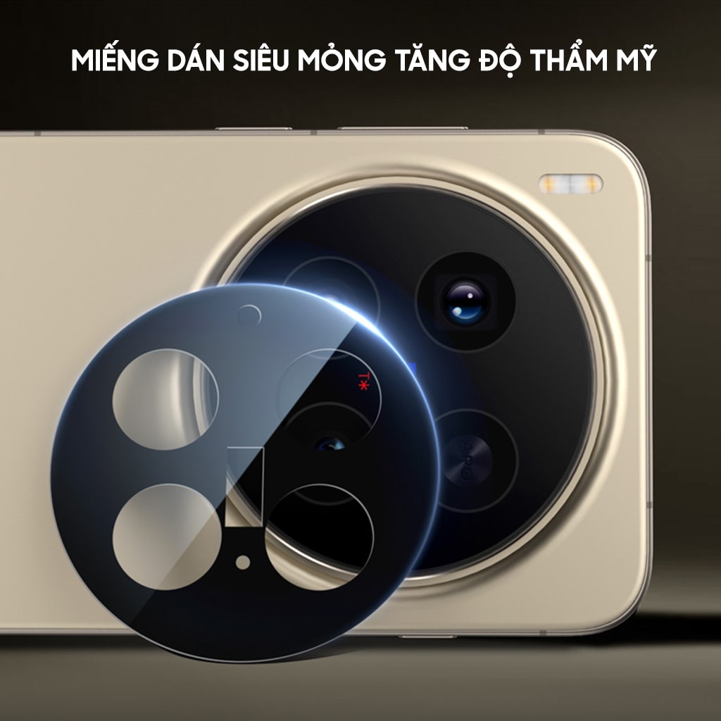 Dán camera Vivo X300 Pro cường lực chống chói AR Anti-Reflection chống trầy xước va đập bảo vệ camera