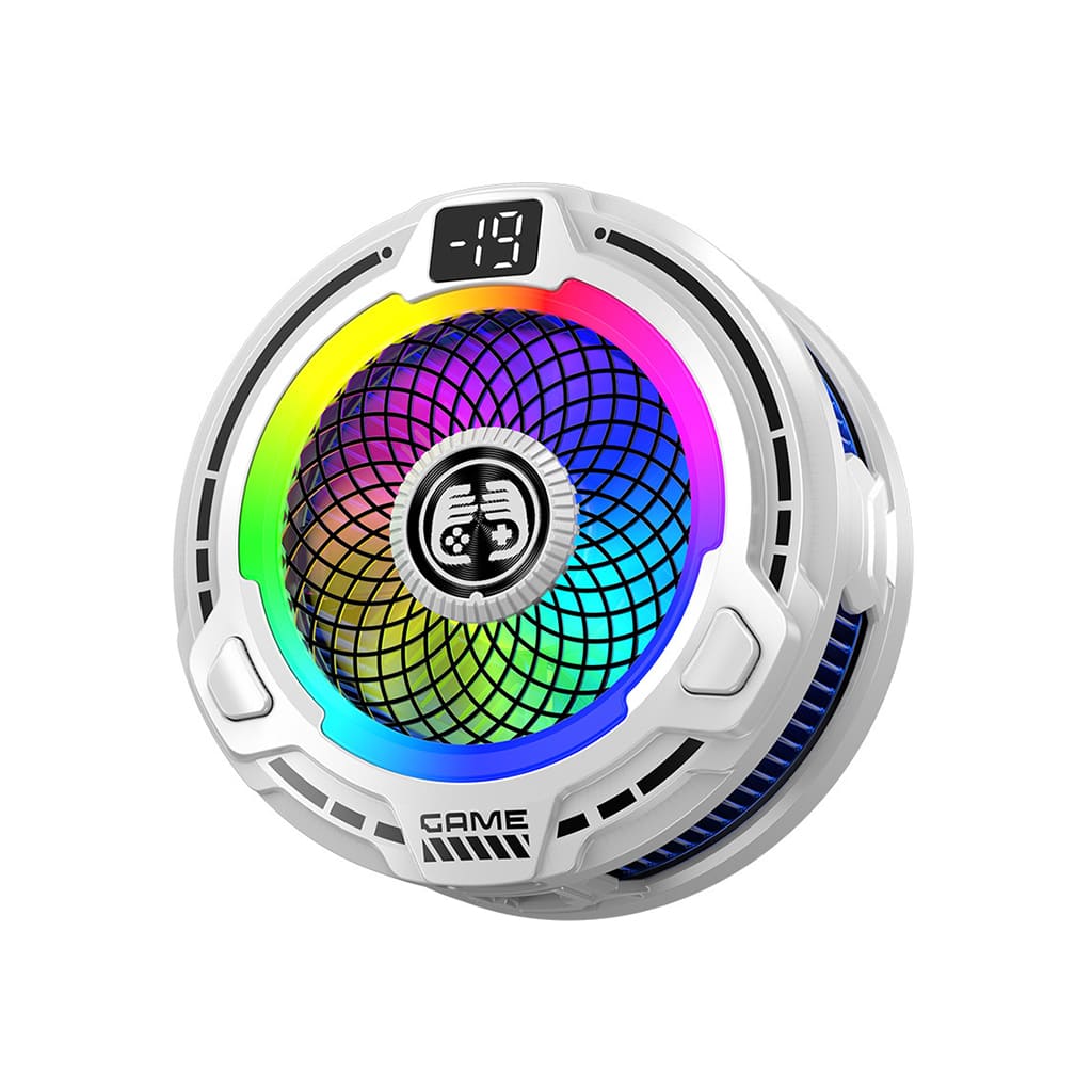 Quạt sò lạnh tản nhiệt điện thoại cao cấp FS18 Pro AI 30W kiểm soát nhiệt thông minh AI Led RGB làm lạnh không tụt FPS khi chơi game PUBG