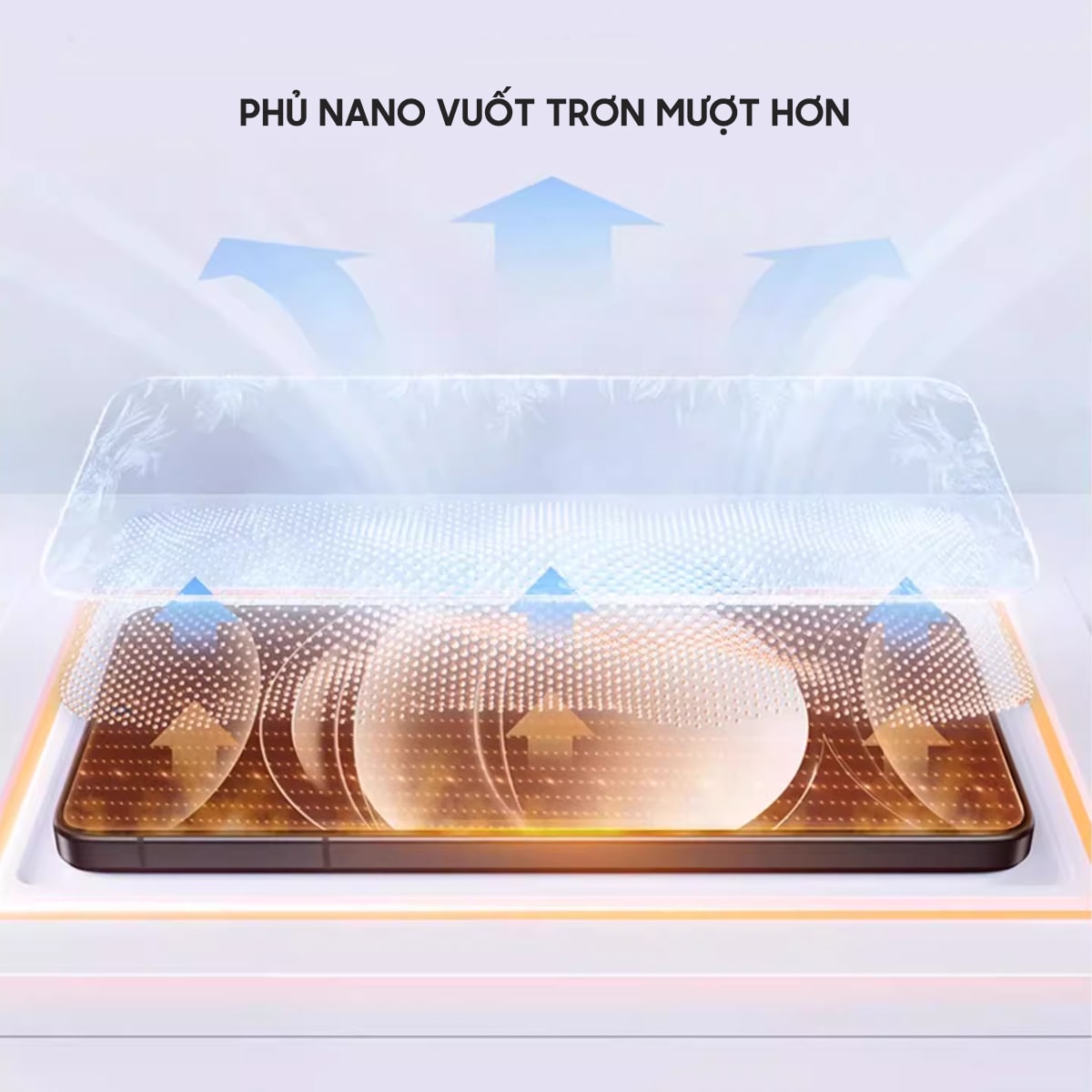 Kính cường lực Realme GT8 Pro trong suốt full màn hình chính hãng Smart Devil có khung hỗ trợ dán