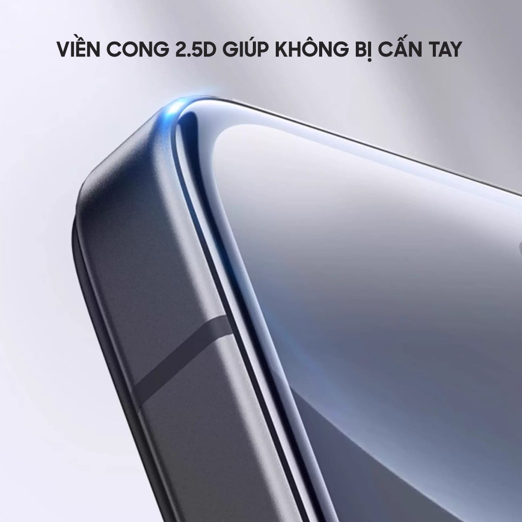 Kính cường lực Realme GT8 Pro trong suốt full màn hình chính hãng Smart Devil có khung hỗ trợ dán