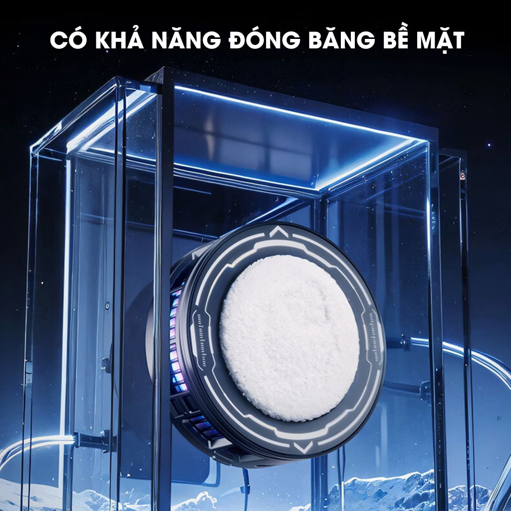 Quạt tản nhiệt điện thoại sò lạnh từ tính SL50 SE Pro đóng băng bề mặt có ngàm kẹp rời đèn Led RGB Gaming