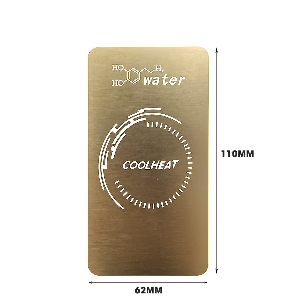 Tấm đồng tản nhiệt từ tính có lõi ống chất lỏng dẫn nhiệt hiệu suất cao V6C Pro dùng cho sò lạnh tản nhiệt