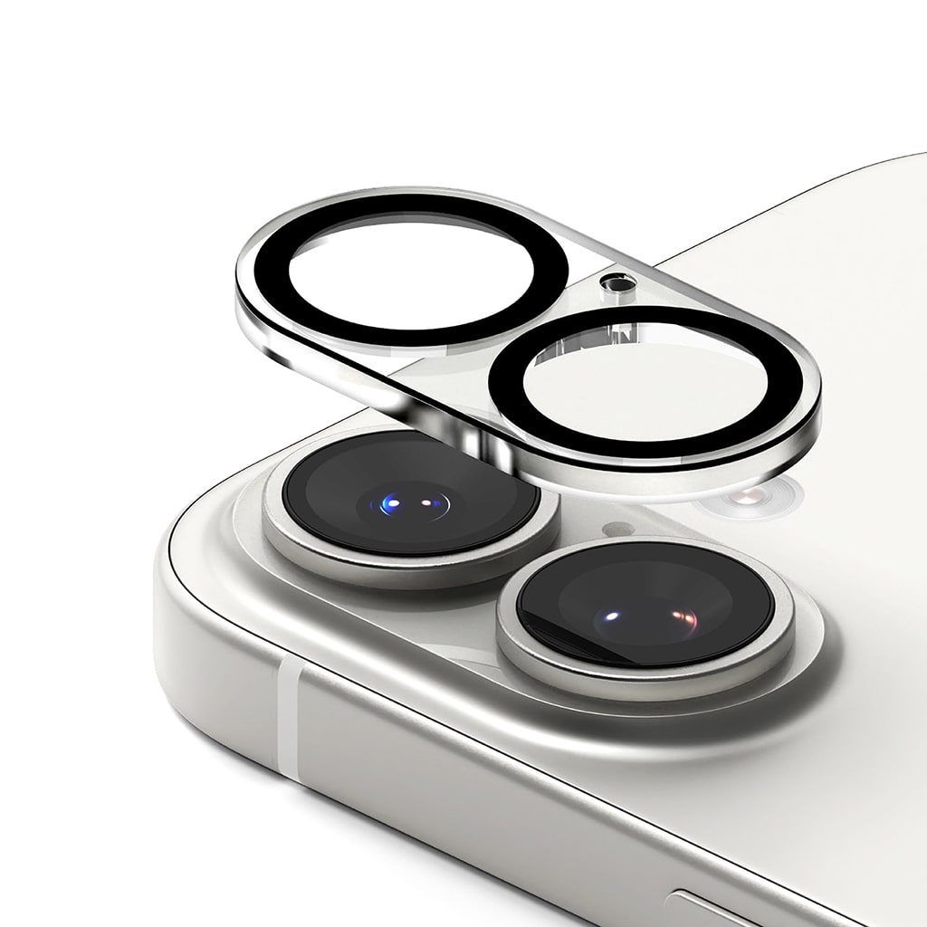 Dán cường lực camera Iphone 17 thấu kính nổi 3D độ cứng 9H trong suốt chống trầy xước va đập