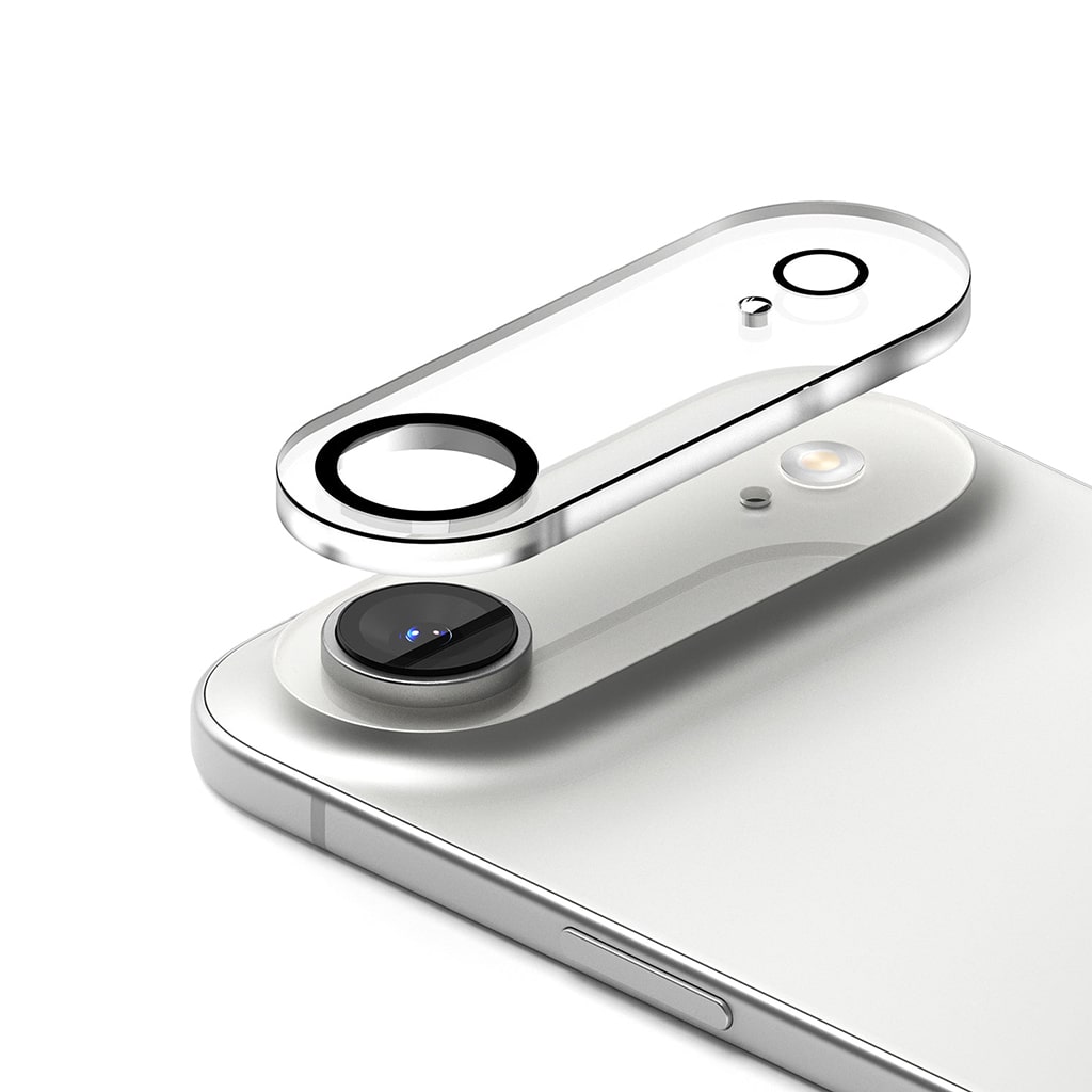 Dán cường lực camera Iphone 17 Air thấu kính nổi 3D độ cứng 9H trong suốt chống trầy xước va đập