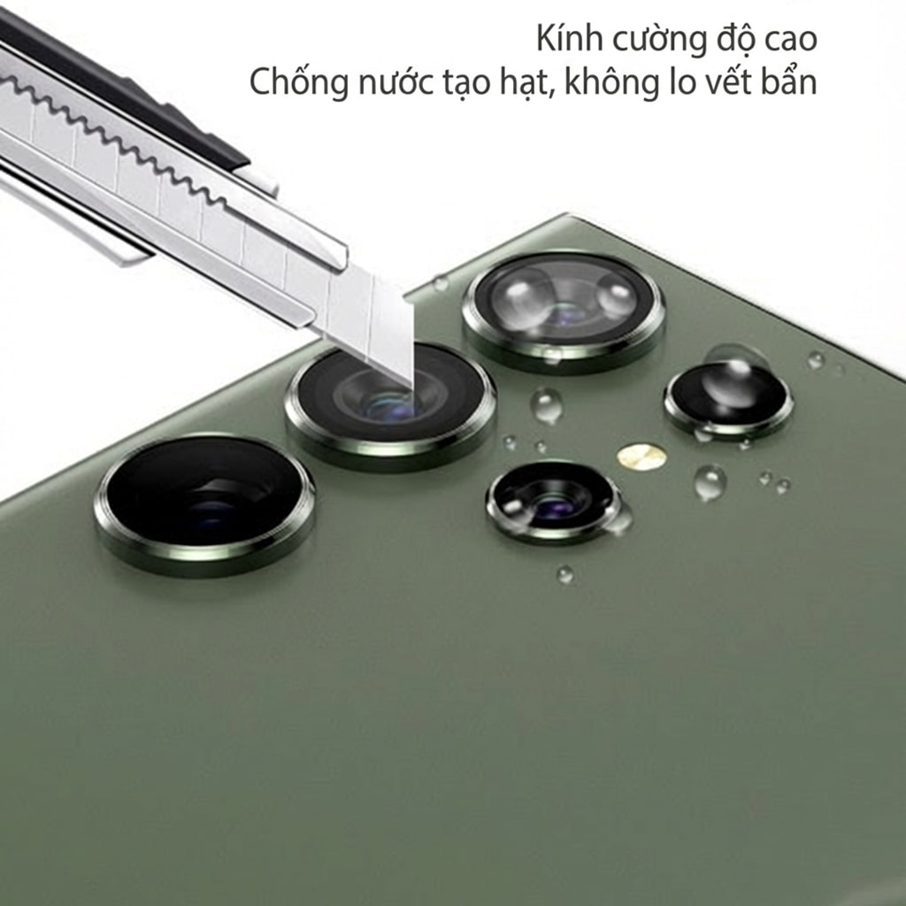 Dán mắt camera Samsung Galaxy S25 Ultra có kính cường lực chống trầy xước va đập bảo vệ camera