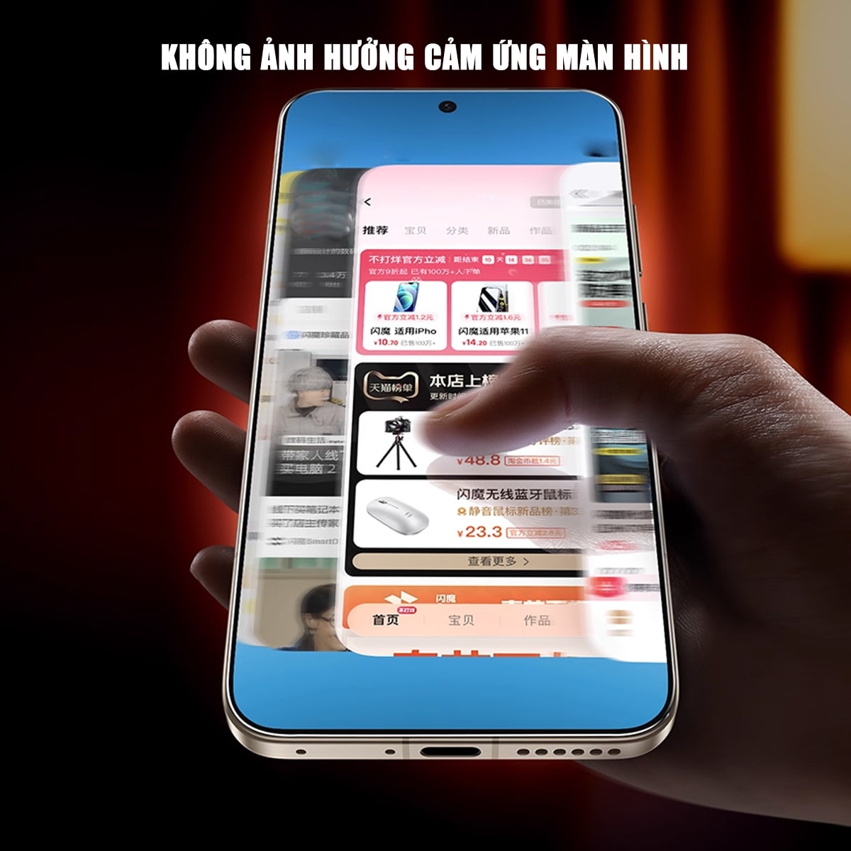 Kính cường lực Honor Power trong suốt không viền đen full màn hình Smart Devil có khung hỗ trợ dán