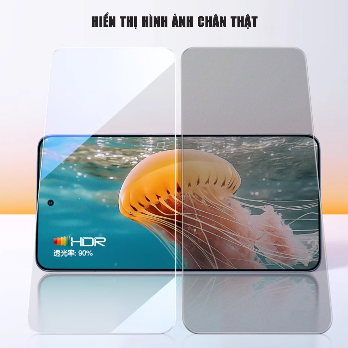 Kính cường lực Honor Power trong suốt không viền đen full màn hình Smart Devil có khung hỗ trợ dán