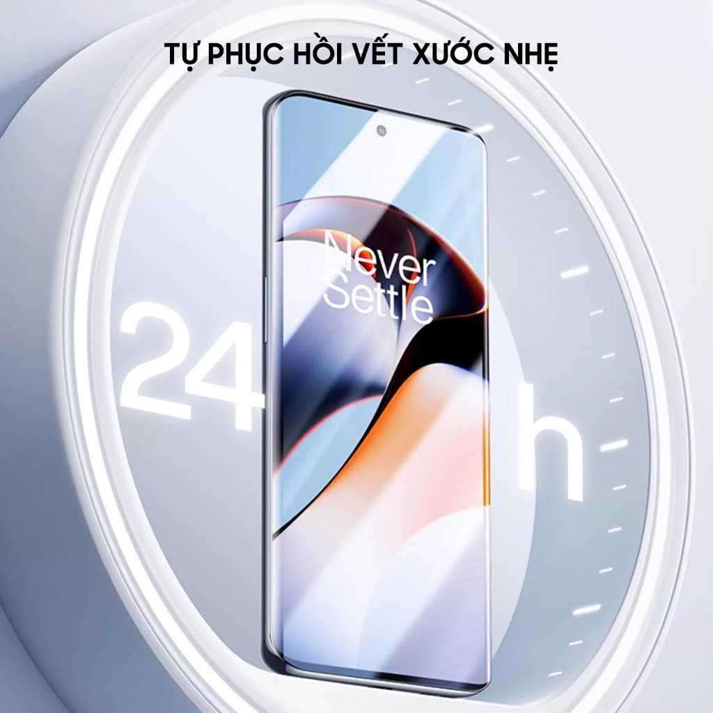 Dán màn hình Oneplus 13 5G full màn hình chính hãng Smart Devil Hydrogel PPF cao cấp dẻo trong suốt có khung hỗ trợ dán