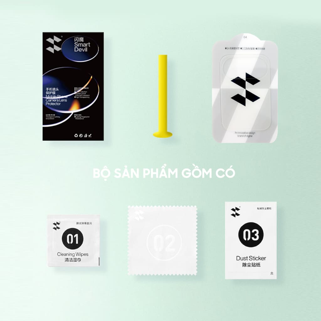 Kính cường lực màn hình phụ và camera Xiaomi 17 Pro chống chói AR Anti-Reflection Smart Devil chống trầy xước va đập