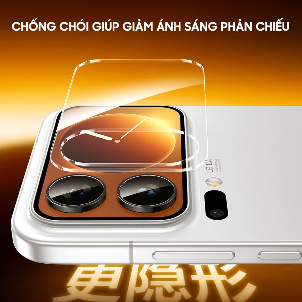 Kính cường lực màn hình phụ và camera Xiaomi 17 Pro chống chói AR Anti-Reflection Smart Devil chống trầy xước va đập