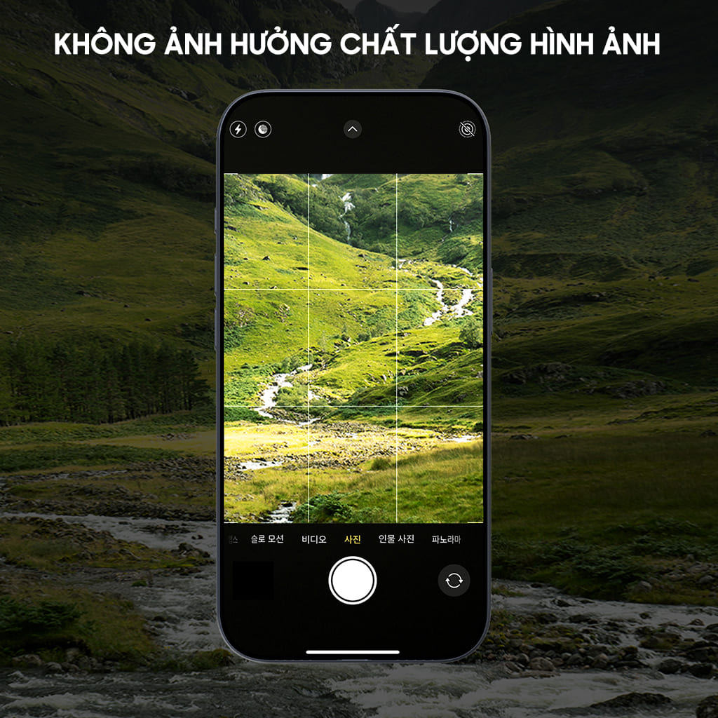 Kính cường lực camera Iphone 17 thấu kính nổi 3D Smart Devil độ cứng 9H trong suốt chống trầy xước va đập