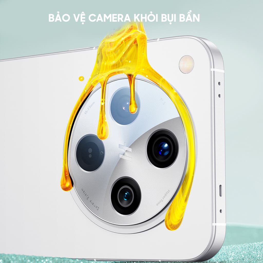 Kính cường lực camera Oppo Find X8 Pro thấu kính nổi 3D Smart Devil độ cứng 9H trong suốt chống trầy xước va đập