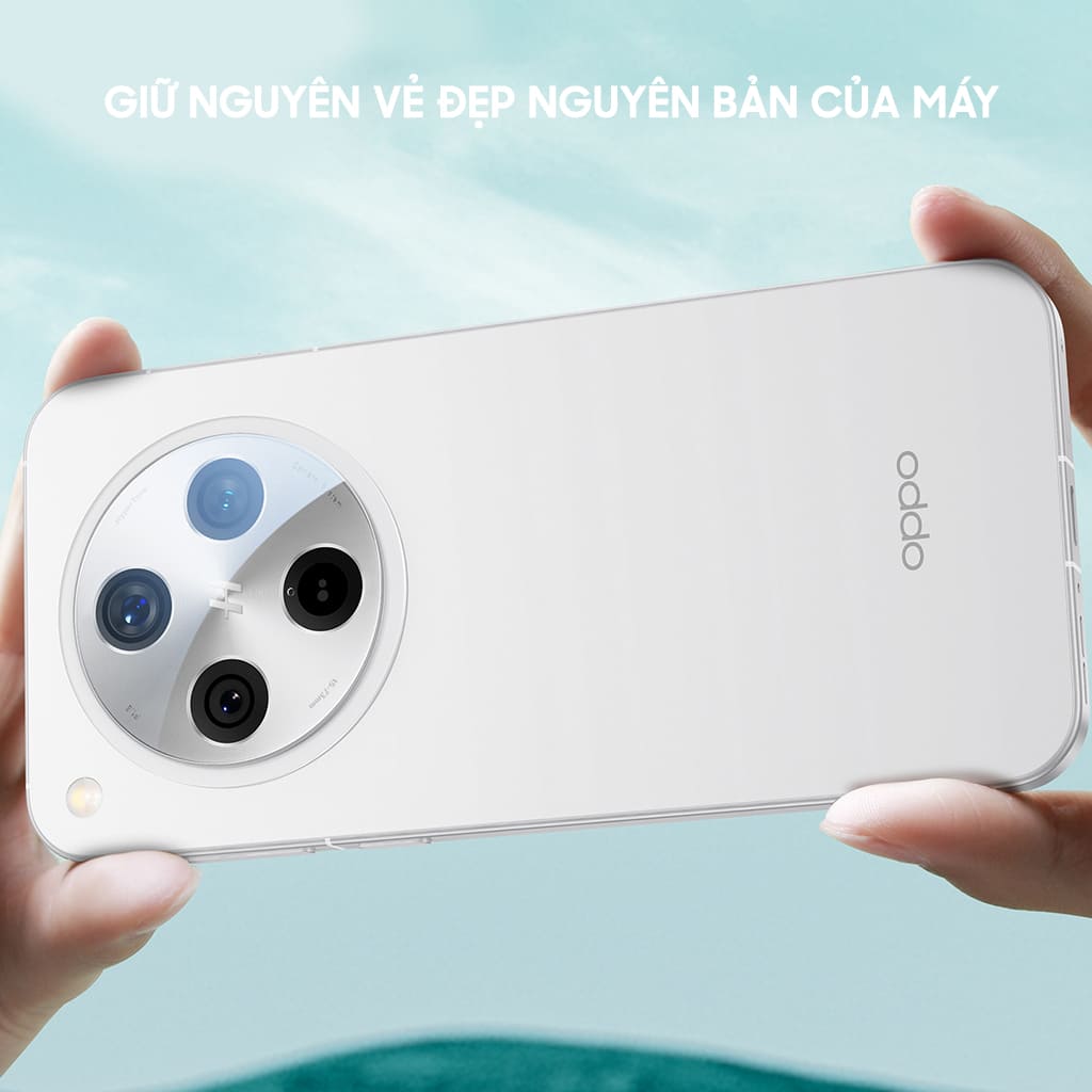 Kính cường lực camera Oppo Find X8 Pro thấu kính nổi 3D Smart Devil độ cứng 9H trong suốt chống trầy xước va đập