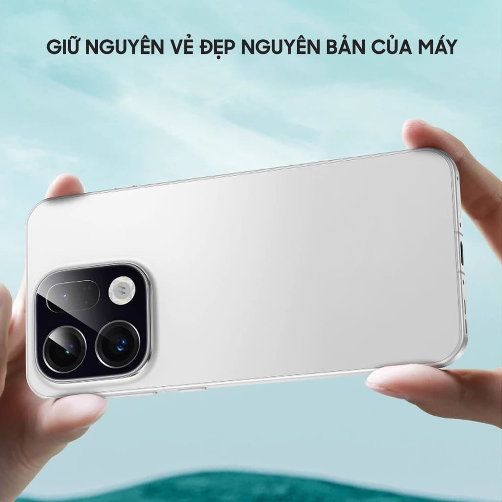Kính cường lực camera Oppo Find X9 Pro thấu kính nổi 3D Smart Devil độ cứng 9H trong suốt chống trầy xước va đập