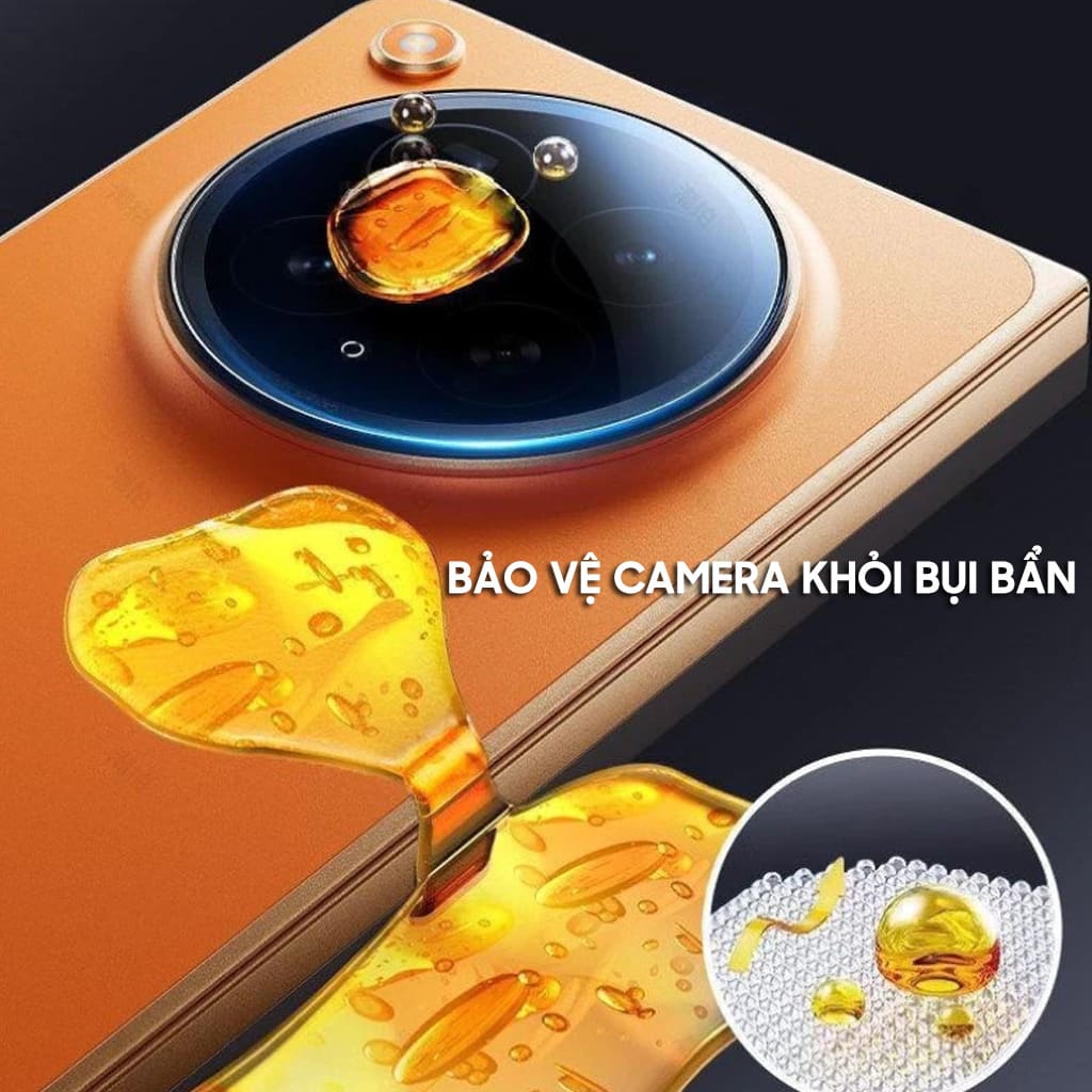 Kính cường lực camera Oppo Find X9 Ultra thấu kính nổi 3D Smart Devil độ cứng 9H trong suốt chống trầy xước va đập