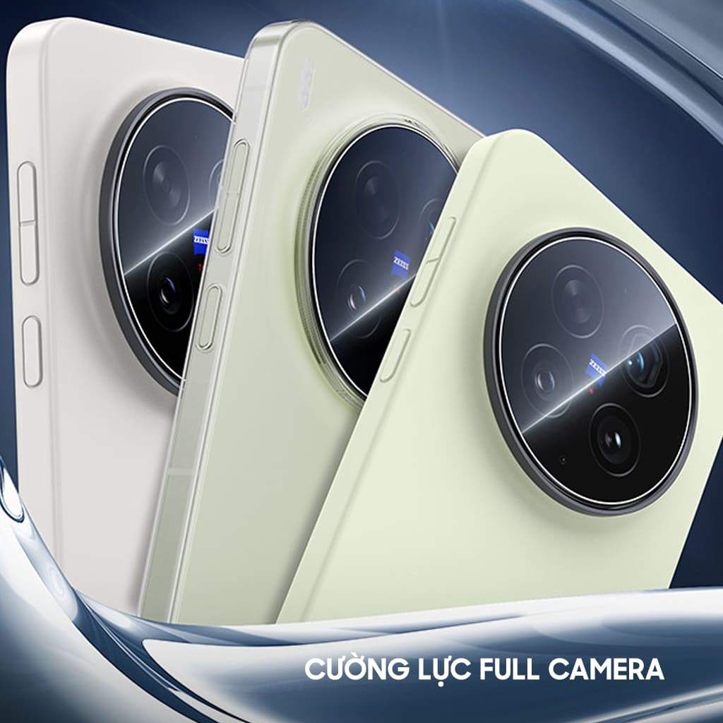 Kính cường lực camera Vivo X300 Ultra thấu kính nổi 3D Smart Devil độ cứng 9H trong suốt chống trầy xước va đập