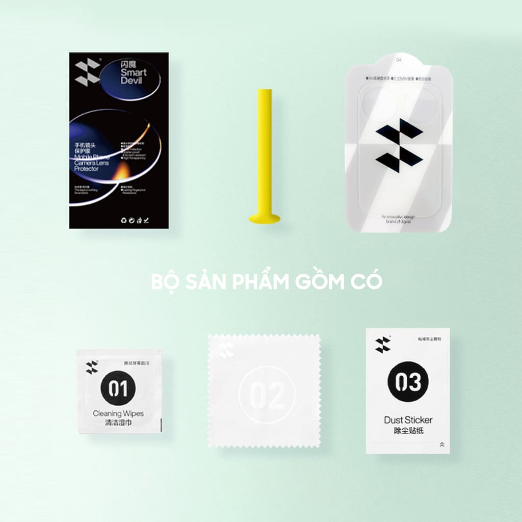 Kính cường lực màn hình phụ và camera Xiaomi 17 Pro Max chống chói AR Anti-Reflection Smart Devil chống trầy xước va đập