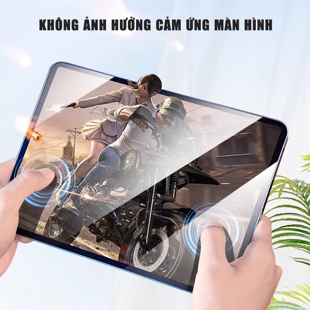 Kính cường lực Oppo Pad 5 Pro 13.2 Inch Smart Devil full màn hình trong suốt không viền đen có khung hỗ trợ dán