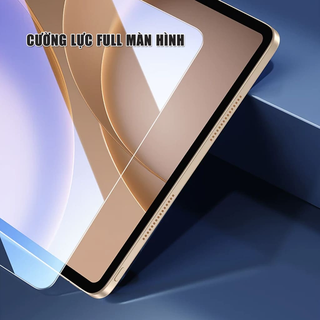 Kính cường lực Oppo Pad Mini 8.8 Inch Smart Devil full màn hình trong suốt không viền đen có khung hỗ trợ dán