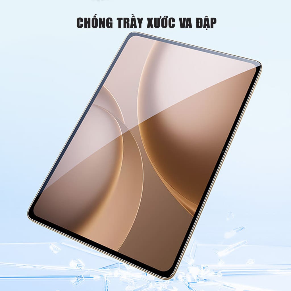 Kính cường lực Oppo Pad Mini 8.8 Inch Smart Devil full màn hình trong suốt không viền đen có khung hỗ trợ dán