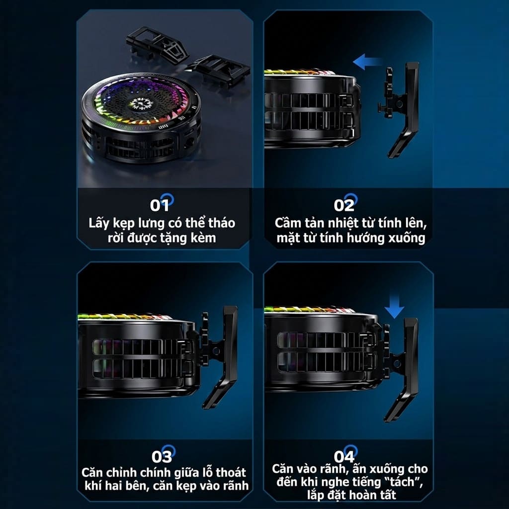 Sức mạnh tản nhiệt TH29 Pro AI TH29 Pro AI đóng băng bề mặt siêu mạnh cho livestream