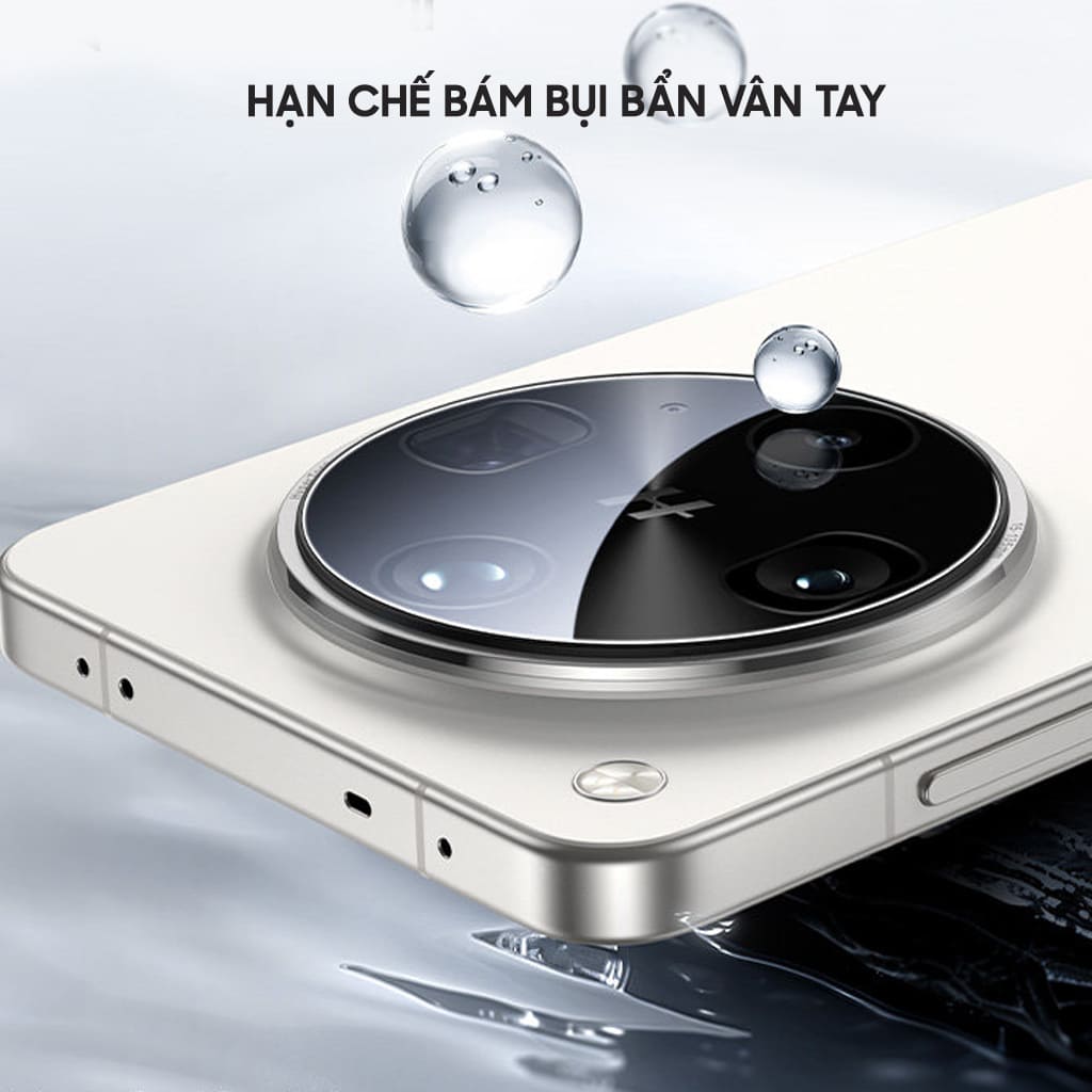 Kính cường lực camera Oppo Find X8 Ultra thấu kính nổi 3D Smart Devil độ cứng 9H trong suốt chống trầy xước va đập