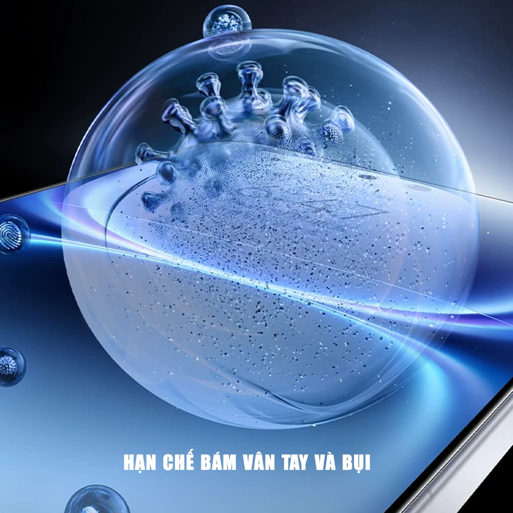 Kính cường lực Vivo iQOO 15T trong suốt full màn hình không viền đen hãng Smart Devil có khung hỗ trợ dán
