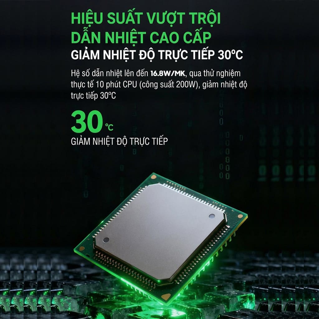 Keo tản nhiệt CPU Máy tính PC Laptop VGA Card đồ họa giá rẻ hiệu năng cao Snowman MTG1 1G 16.8 W/mk - Kem tản nhiệt