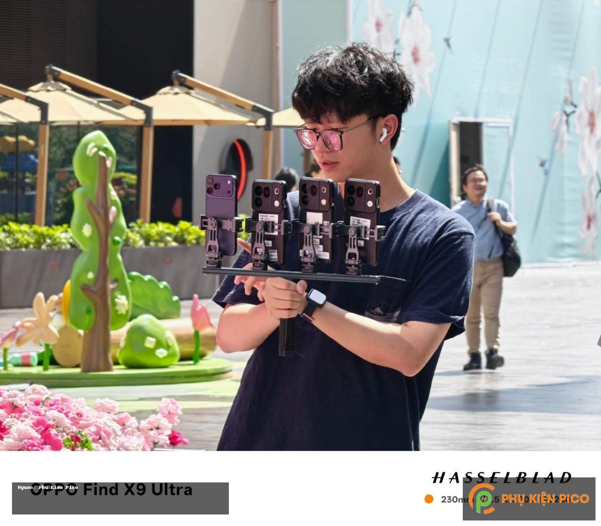 Rò rỉ thực tế OPPO Find X10 Pro Max camera 200MP