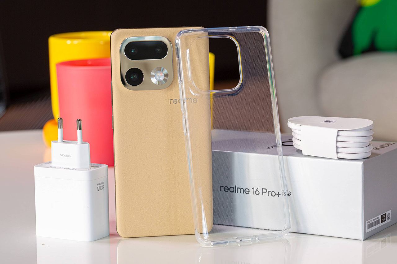 Trên tay realme 16 Pro Plus 5G đánh giá tổng quan thiết kế sang trọng