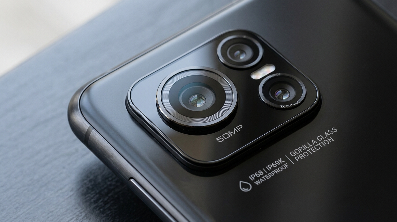 Camera 50MP và khả năng kháng nước IP66 IP68 IP69K trên Redmi Note 17 Pro