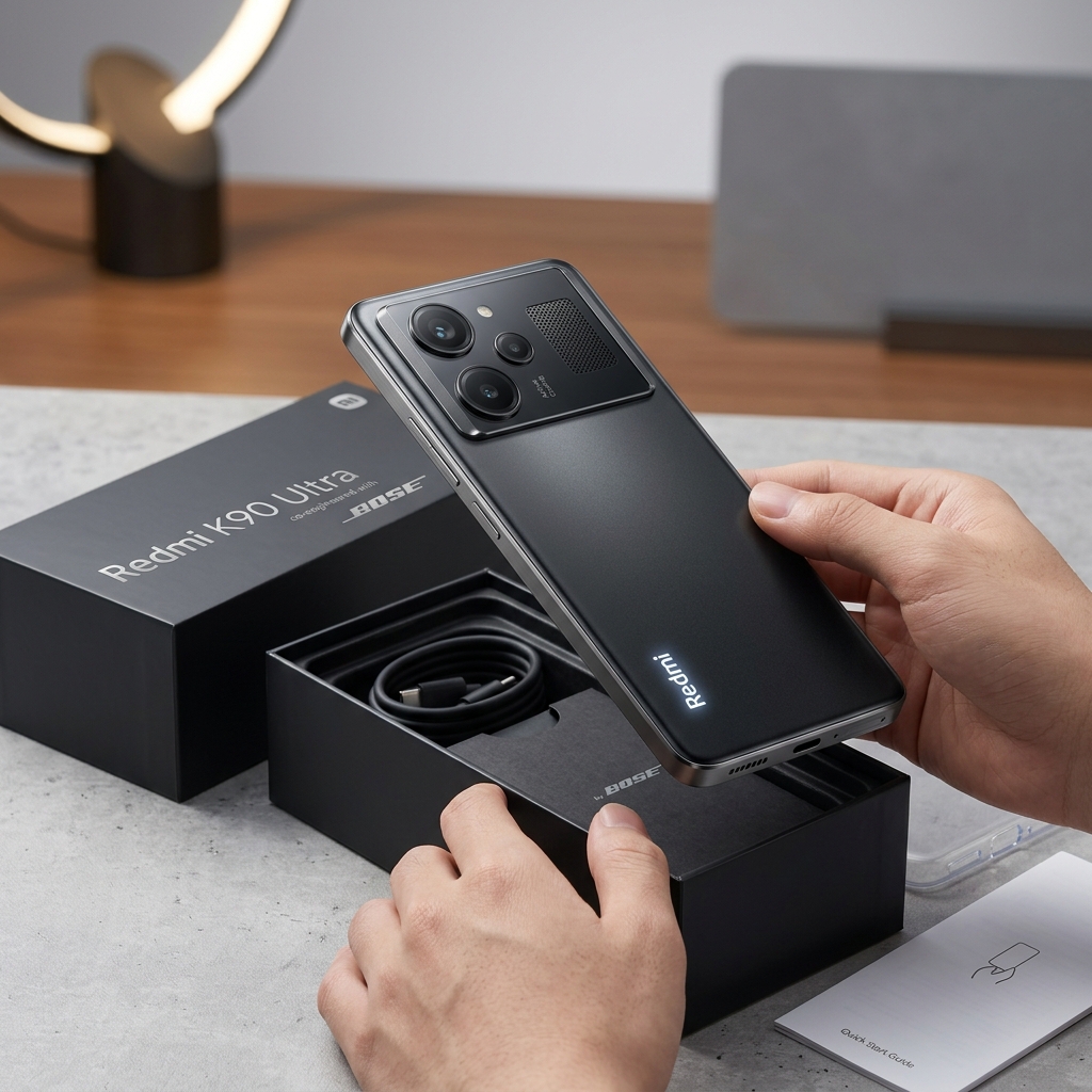 Mở hộp Xiaomi Redmi K90 Ultra tổng thể