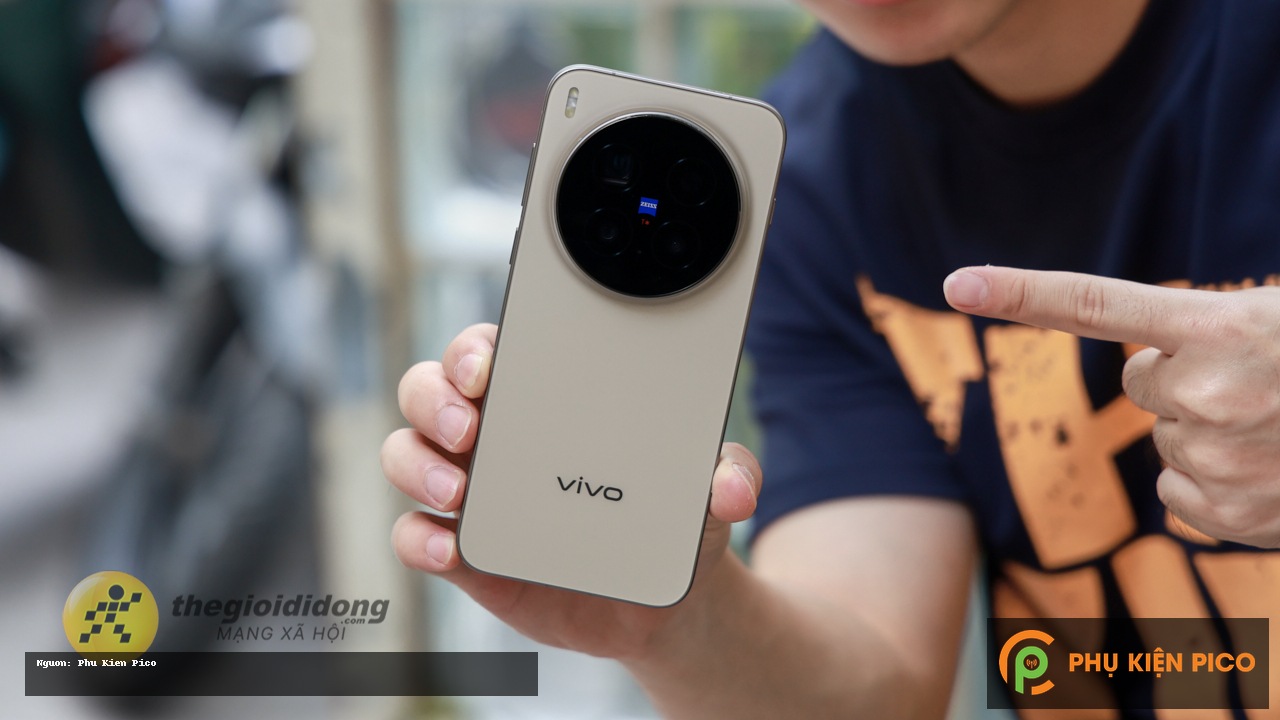Mặt lưng thiết kế vivo X500 Pro