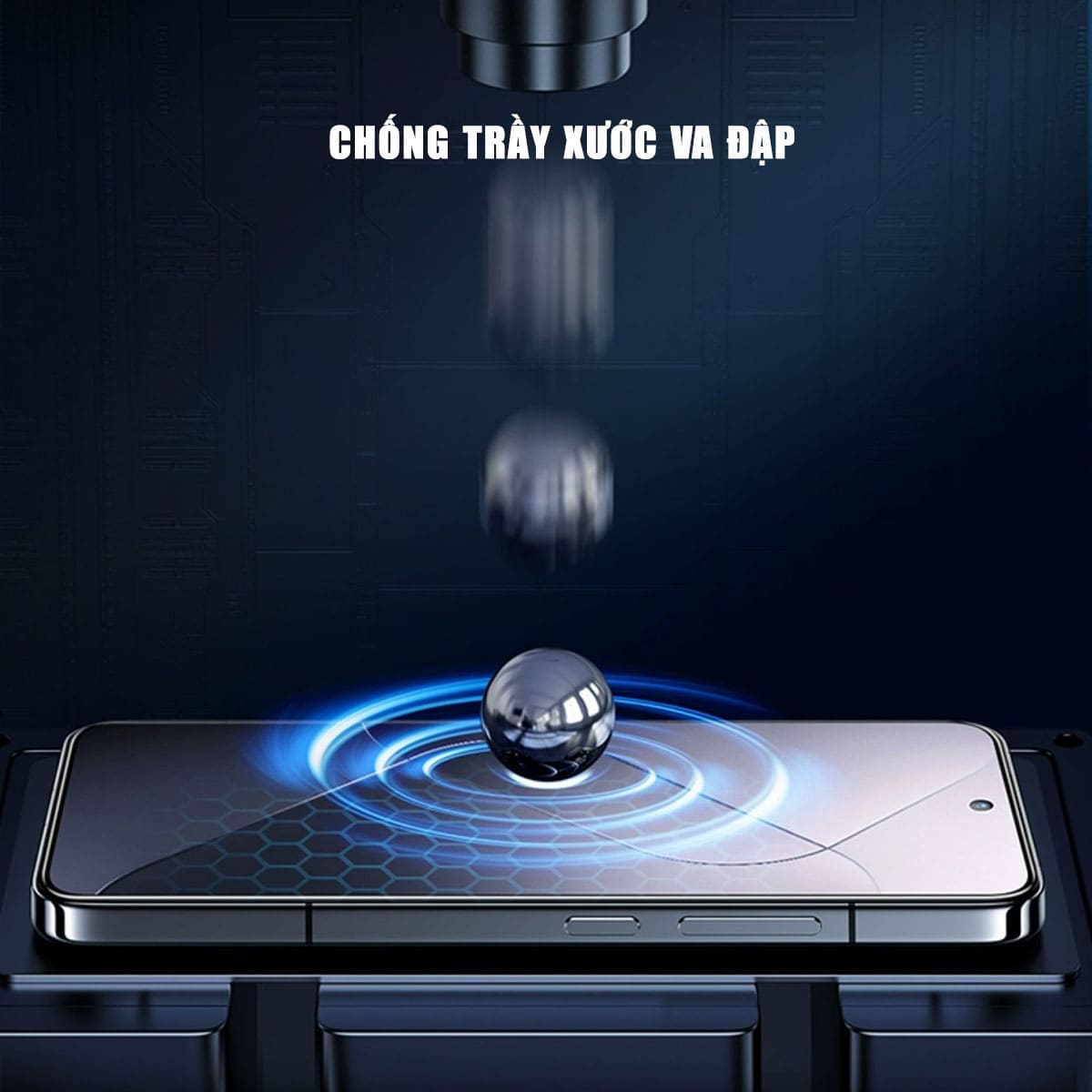 Kính cường lực Xiaomi 18 Pro Max trong suốt full màn hình không viền đen Smart Devil có khung hỗ trợ dán