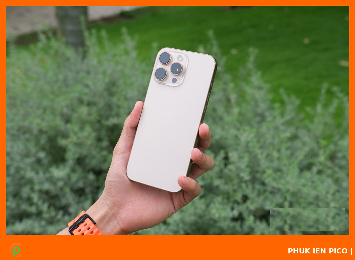 Trên tay iPhone 16 Pro Max