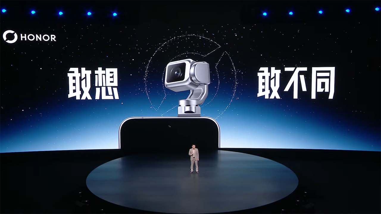 HONOR Robot Phone ra mắt với camera gimbal titan