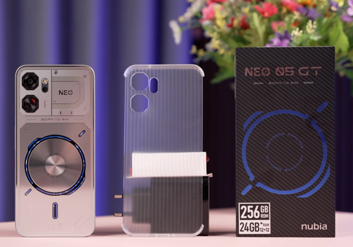 Bộ phụ kiện đầy đủ trong hộp Nubia Neo 5 GT Special Edition