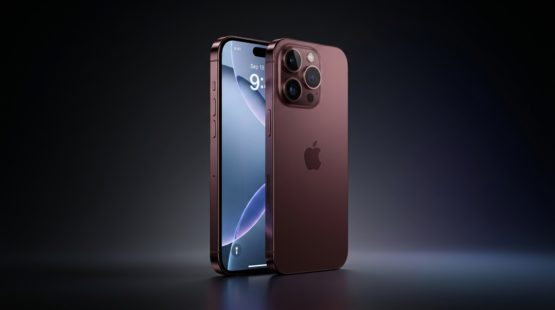 iPhone 18 Pro màu Dark Cherry trên nền tối - tin tức mới nhất về ngày ra mắt, giá bán và màu sắc